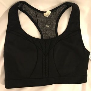 SOMA- NWT Racerback Sports Bra (Black)